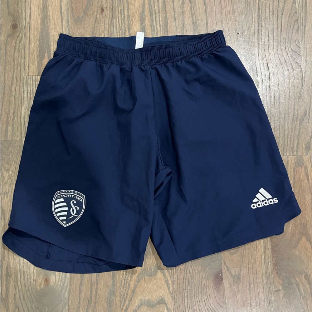 Official Sporting Kansas City Adidas Game Shorts - Men’s Size M with tags
